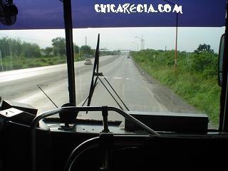 En el autobus