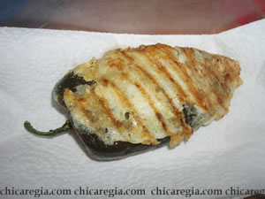 Mi intento de chiles rellenos