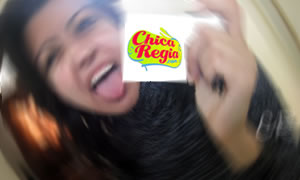 Chica Regia con blur