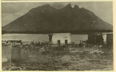 Inundacion 1909 Monterrey MX