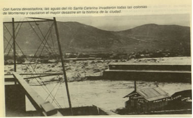 Inundacion 1909 Monterrey MX