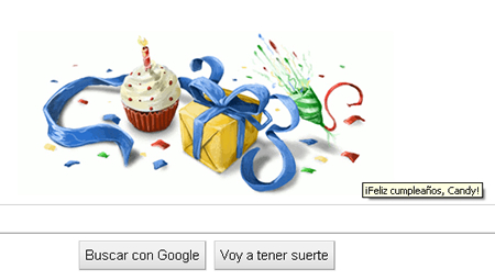 Mi cumple por Google