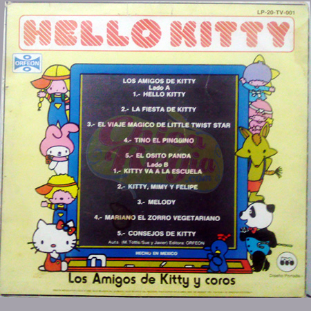 LP Hello Kitty Mexico